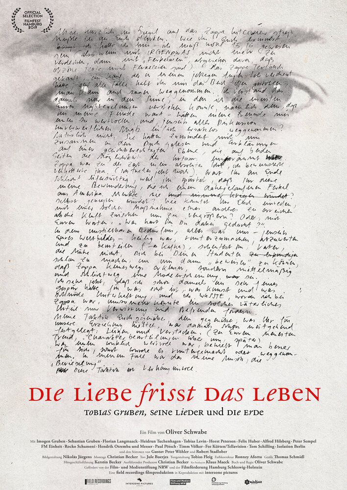 Die Liebe frisst das Leben, Tobias Gruben, seine Lieder und die Erde (2019)